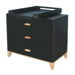Plan à Langer Léo Onyx, Adaptable Sur Commode, Lit 120 Et Lit 140 -Produits Pour Bébé th063027598 1
