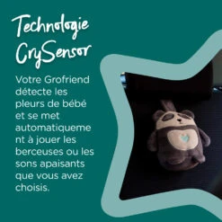 Tommee Tippee Peluche Musicale De Voyage Mini Grofriend - Pippo Le Panda -Produits Pour Bébé to083431062 4