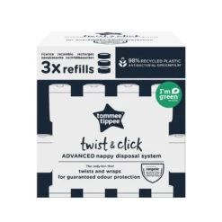 Tommee Tippee Recharges Twist & Click X3 15 Tommee Tippee Recharges Twist & Click X3 -Produits Pour Bébé to095110099 6