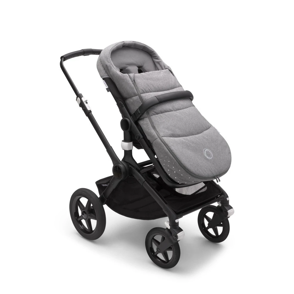 Bugaboo Chancelière Pour Poussette Gris Chiné 4 Bugaboo Chancelière Pour Poussette Gris Chiné – Image 2