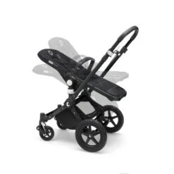 Bugaboo Pack Poussette Duo Caméléon3 Plus Complète Noir Gris Chiné -Produits Pour Bébé ug041333472 7