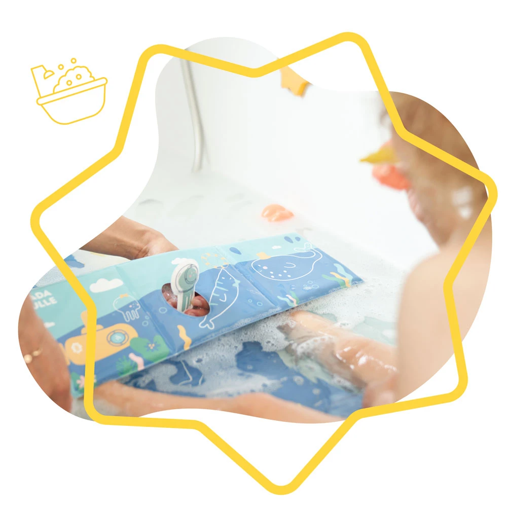 Badabulle Jouet De Bain Bébé Livre Et Puzzle 4 Badabulle Jouet De Bain Bébé Livre Et Puzzle – Image 2
