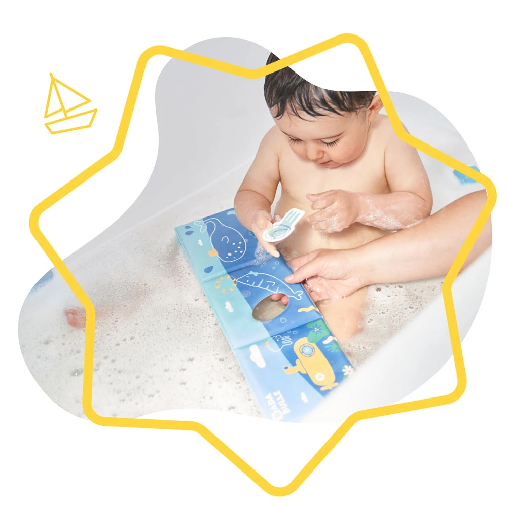 Badabulle Jouet De Bain Bébé Livre Et Puzzle 8 Badabulle Jouet De Bain Bébé Livre Et Puzzle – Image 6