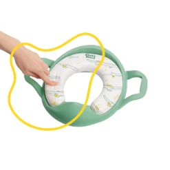 Badabulle Réducteur De Toilette Avec Poignées Vert 12 Badabulle Réducteur De Toilette Avec Poignées Vert -Produits Pour Bébé ul090074306 4