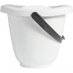 Seau à Couches Avec Couvercle Luma Blanc Neige