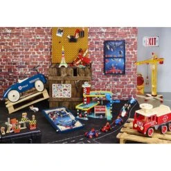 Vilac Porteur Voiture Vintage Police -Produits Pour Bébé vc082010438 6