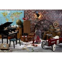 Vilac Porteur Voiture Vintage Bordeaux -Produits Pour Bébé vc082010469 4