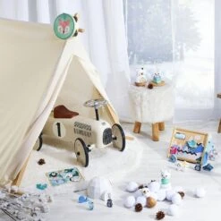 Vilac Porteur Bébé Voiture Vintage Blanc Crème -Produits Pour Bébé vc082011022 2