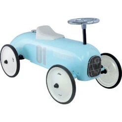 Vilac Porteur Bébé Voiture Vintage Bleu Tendre -Produits Pour Bébé vc082011244 1