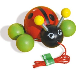 Vilac Jouet à Tirer Lady Bug La Coccinelle -Produits Pour Bébé vc082018236 3