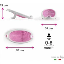 Transat De Bain Jelly Rose Vif -Produits Pour Bébé yk070369103 3