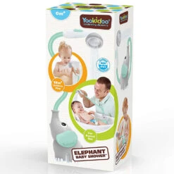 Yookidoo Jouet De Bain Bébé Douchette Elephant Turquoise -Produits Pour Bébé yo083922070 2